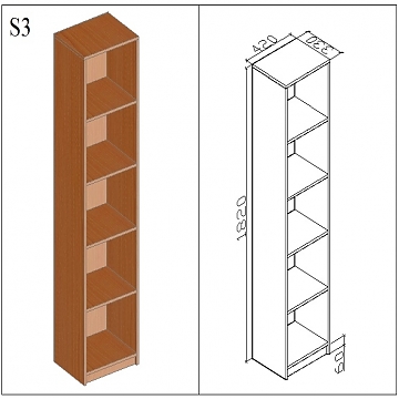 Стеллаж S 3