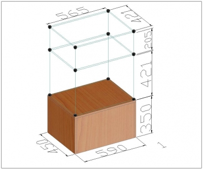 Купить стекло кубические конструкции, цена в Санкт-Петербурге - TCT Standart