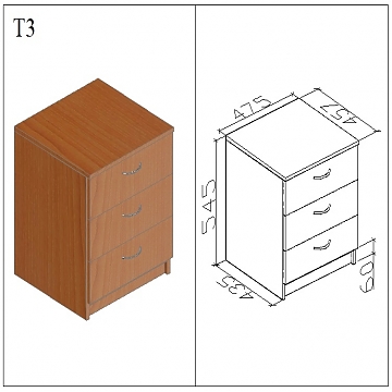 Тумба Т3